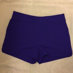 Purple JCrew Factory shorts